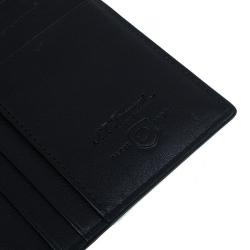 S.T. Dupont Black Leather Bi Fold Wallet