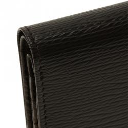 S.T. Dupont Brown Leather Bi Fold Wallet