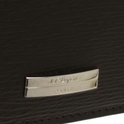 S.T. Dupont Brown Leather Bi Fold Wallet
