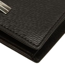 S.T. Dupont Brown Leather Bi Fold Wallet