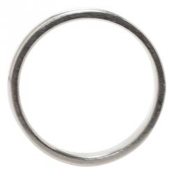 Pre Owned Tiffany & Co. Five Row Men Platinum Wedding Band Size 59