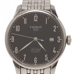 Tissot Black Stainless Steel Le LocleL164/264 Men's Wristwatch 39MM 