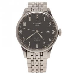 Tissot Black Stainless Steel Le LocleL164/264 Men's Wristwatch 39MM 