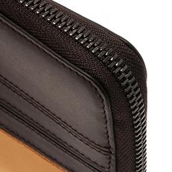 Tod's Two Tone Leather Zip Around Wallet 