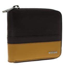 Tod's Two Tone Leather Zip Around Wallet