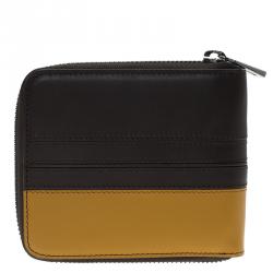 Tod's Two Tone Leather Zip Around Wallet