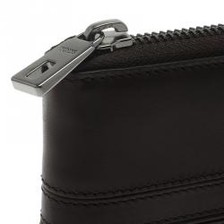 Tod's Two Tone Leather Zip Around Wallet