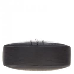Tod's Grey Leather Double Stripe Reporter Bag