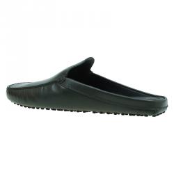 مملوكة مسبقًا حذاء سليبرز تودز جلد أخضر زيتوني مقاس 43