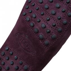 Pre Owned حذاء بيني لوفرز تودز سويدي ثنائي اللون ونوبوك مقاس 43