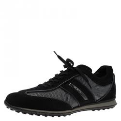 Tod's Black Suede Sneakers Size 41