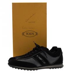 Tod's Black Suede Sneakers Size 41