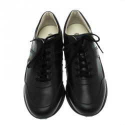 مملوكة مسبقًا حذاء رياضي تودز باي T بروجيكت جلد أسود برباط مقاس 44