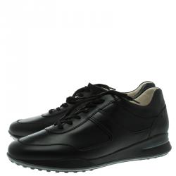 مملوكة مسبقًا حذاء رياضي تودز باي T بروجيكت جلد أسود برباط مقاس 44