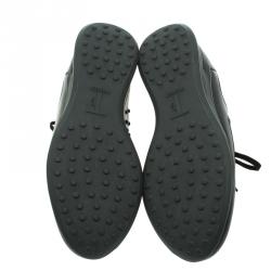 مملوكة مسبقًا حذاء رياضي تودز باي T بروجيكت جلد أسود برباط مقاس 44