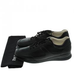 مملوكة مسبقًا حذاء رياضي تودز باي T بروجيكت جلد أسود برباط مقاس 44