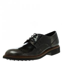 Tod's Black Leather Lace Up Derby Size 47