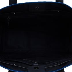 Tod's Black Leather Script Tote