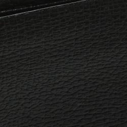 Tod's Black Leather BiFold Wallet