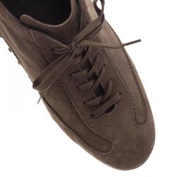 Pre Owned حذاء رياضي تودز سويدي بني مقاس 42.5