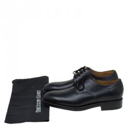 Tod's Black Leather Lace Up Oxfords Size 40