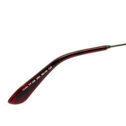Pre Owned Tom Ford Brown TF 338 Colin Aviator Sunglasses 