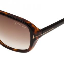 Pre Owned نظارة شمسية توم فورد بلايك إطار ترتواز
