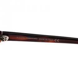 Pre Owned Tom Ford Brown Nicolo Sunglasses