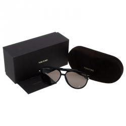 Pre Owned Tom Ford Black Matteo Aviators