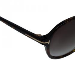 Pre Owned Tom Ford Brown Jared Aviator Sunglasses