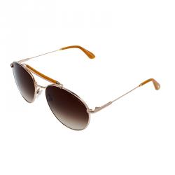 Pre Owned Tom Ford Yellow Colin Aviators