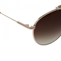 Pre Owned Tom Ford Yellow Colin Aviators