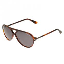 Tom Ford Tortoise Frame Leopold Aviators