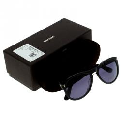 Pre Owned Tom Ford Dark Grey TF347 Kurt Aviator Sunglasses