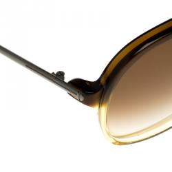 Pre Owned Tom Ford Brown TF 333 Damian Sunglasses