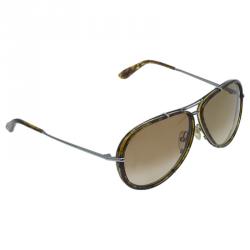Pre Owned Tom Ford Tortoise Cryille Aviators