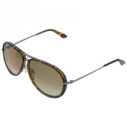 Pre Owned Tom Ford Tortoise Cryille Aviators