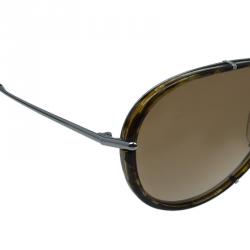 Pre Owned Tom Ford Tortoise Cryille Aviators