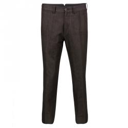 Tom Ford Brown Regular Fit Tailored Trousers M