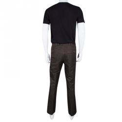 Tom Ford Brown Regular Fit Tailored Trousers M