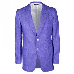 Pre Owned Tom Ford Two Tone Linen Regular Fit Blazer L