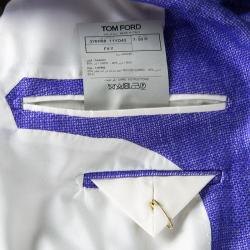 Pre Owned Tom Ford Two Tone Linen Regular Fit Blazer L
