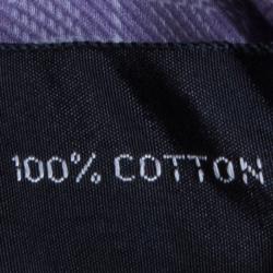 Pre Owned Tom Ford Men's Purple Check Shirt M