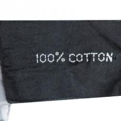 Pre Owned Tom Ford Grey Contrast Collar Gingham Checked Cotton Shirt L