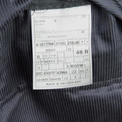 Tom Ford Grey Wool Checked Regular Fit Suit M