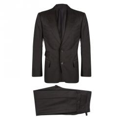 Tom Ford Brown Wool Regular Fit Suit M