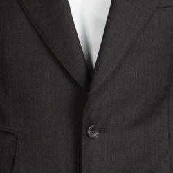 Tom Ford Brown Wool Regular Fit Suit M