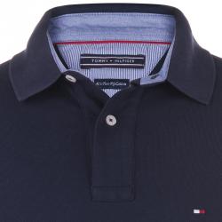 Tommy Hilfiger Navy Blue Logo Polo Shirt M