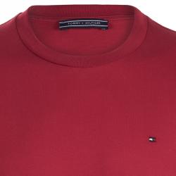 Tommy Hilfiger Red Logo Crew Neck Tshirt M