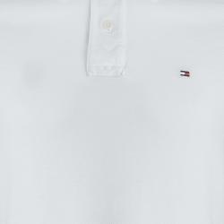 Tommy Hilfiger White Short Sleeve Slim Fit Polo T-Shirt M